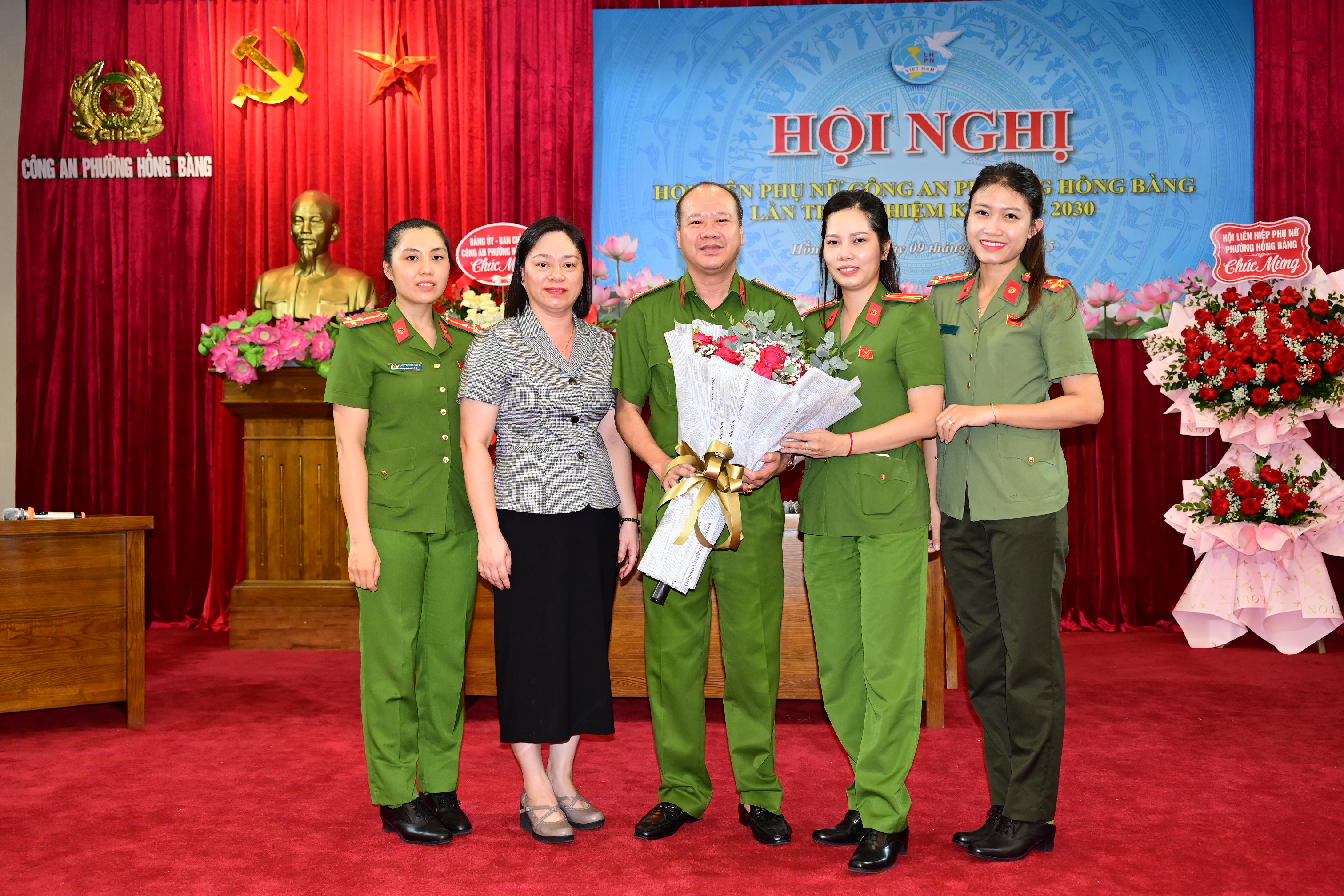 Thành lập Chi hội Phụ nữ Công an phường Hồng Bàng